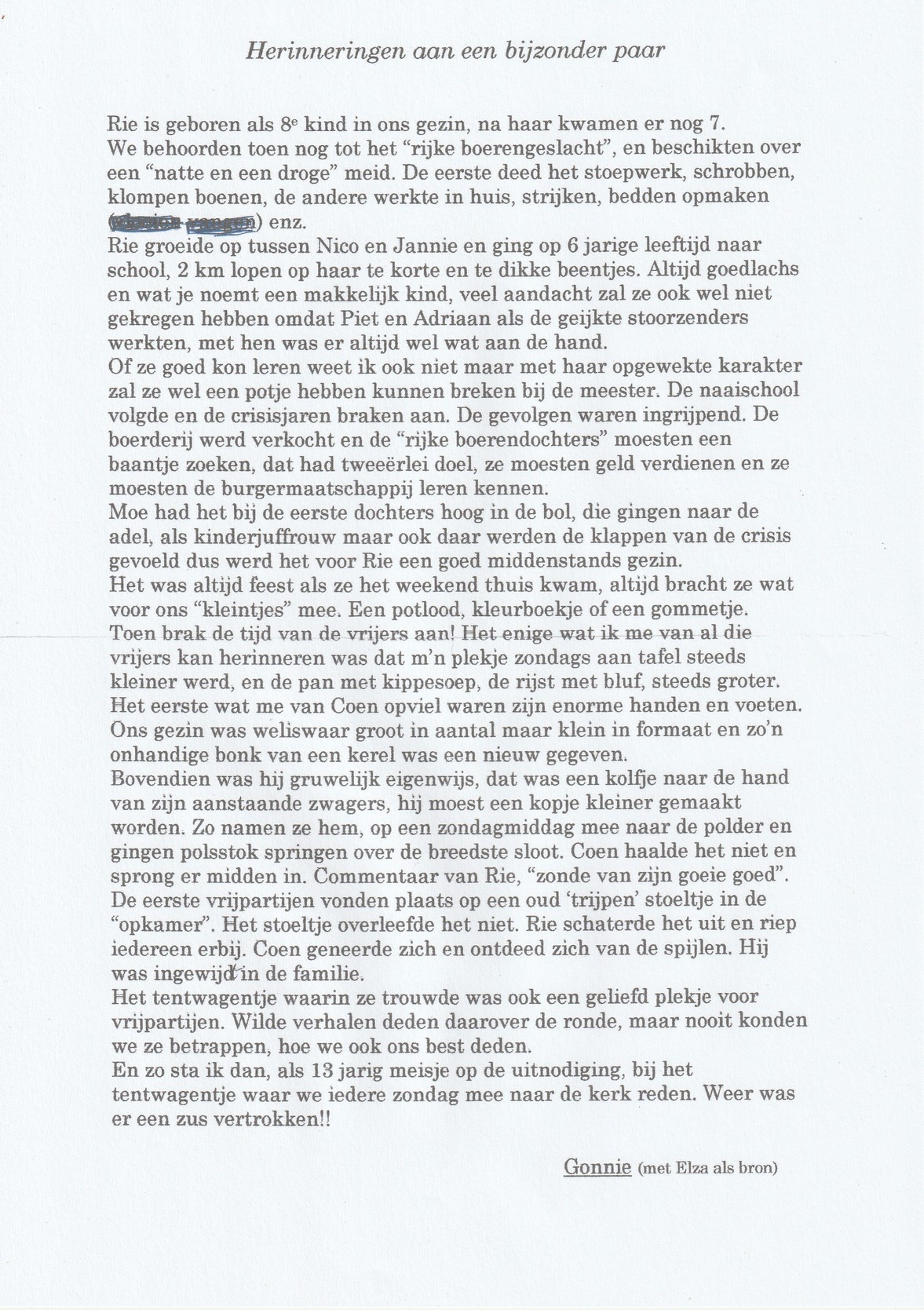 voordracht