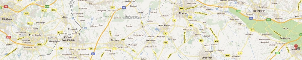 Kaart Duitsland